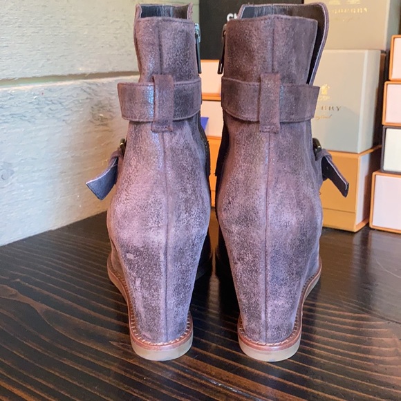 Johnston & Murphy wedge leather booties - Picture 12 of 17